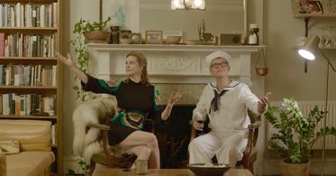 Laura Linney and Hannes Otto in Sink Sank Sunk (2018)