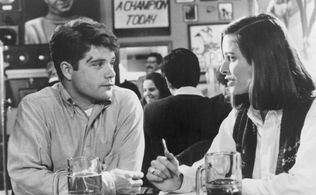 Sean Astin and Greta Lind in Rudy (1993)