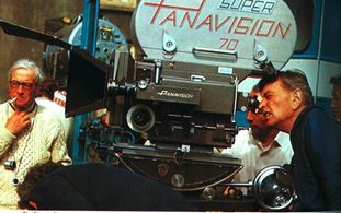 David Lean and Freddie Young in Lawrence of Arabia (1962)