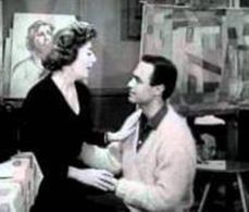 Andreas Barkoulis and Eleni Hatziargyri in You Came Too Late (1961)