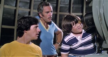 Don Maxwell, David Naughton, and J. Brennan Smith in Midnight Madness (1980)