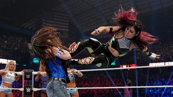 Nicola Glencross and Masami Odate in WWE Survivor Series (2019)