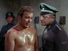 William Shatner, Gilbert Green, and Lev Mailer in Star Trek (1966)