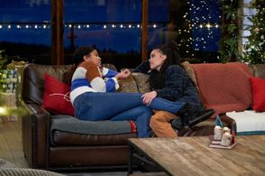 Arienne Hall and Amanda Grace Jenkins in 12 Dates of Christmas (2020)