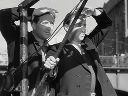 Gustav Knuth and Carl Raddatz in Under the Bridges (1946)