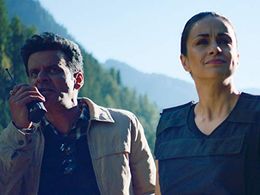 Manoj Bajpayee and Gul Panag in The Family Man (2019)