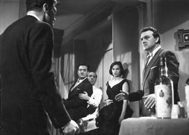 Lucia Bosè and Alberto Closas in Death of a Cyclist (1955)