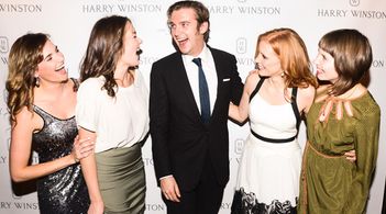 Dan Stevens, Jessica Chastain, Molly Camp, Virginia Kull, and Mairin Lee