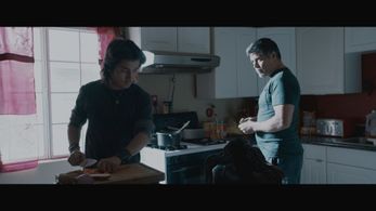 George Lopez and José Julián in Spare Parts (2015)