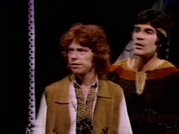 Stuart Goetz and Michael Lembeck in It's a Bird... It's a Plane... It's Superman! (1975)