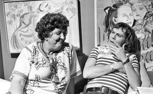 Zilka Salaberry and José Wilker in Corrida do Ouro (1974)