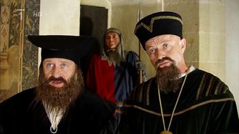 Jirí Burda and Robert Nebrenský in Skola princu (2010)