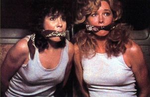 Elizabeth Carroll and Melanie Coll in Lust for Freedom (1987)
