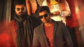 Silambarasan Rajendar and Arun Vijay in Chekka Chivantha Vaanam (2018)