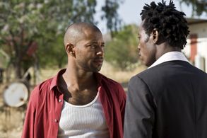 Tyron Ricketts and Ibrahima Sanogo in Leipzig Homicide (2001)