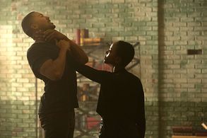 Charles Michael Davis and Tracy Ifeachor in The Originals (2013)