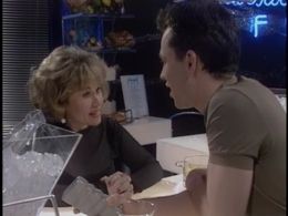 Sunny Ormonde and Ashley Russell in Jupiter Moon (1990)