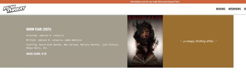 Jamison M. LoCascio and Adam Ambrosio in Know Fear (2021)