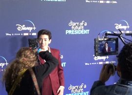 Sean Philip Glasgow at the premiere of Diary Of A Future President