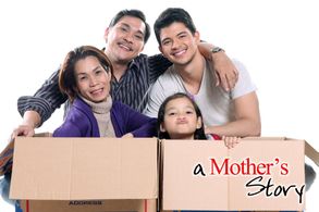 Nonie Buencamino, Rayver Cruz, Pokwang, and Xyriel Manabat in A Mother's Story (2011)