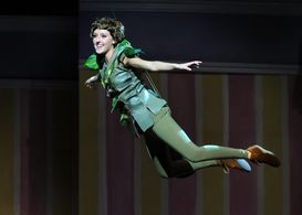 Danielle Bessler flying as 