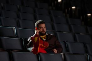 Eduardo Britto on the set of Alter Ego