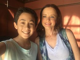 With Alexis Bledel aka Rory