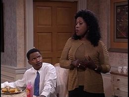 Jamie Foxx and Jo Marie Payton in The Jamie Foxx Show (1996)