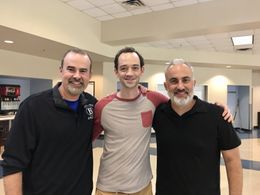 Stephen Kendrick, Alex Kendrick, and Myke Holmes in Overcomer (2019)