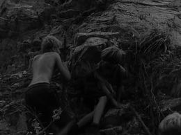 James Aubrey and Tom Chapin in Lord of the Flies (1963)