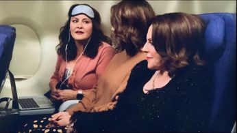 Juliet on Will and Grace, with Megan Mullally and Vanessa Bayer