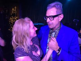 At the Rockwell with Jeff Goldblum