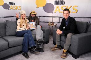 Sheri Moon Zombie, Rob Zombie, and Ben Lyons at an event for The IMDb Studio at Sundance (2015)