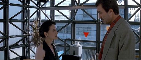 Tom Selleck and Aya Takanashi in Mr. Baseball (1992)