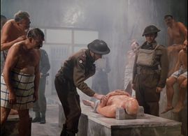 Roger Livesey, Neville Mapp, and James McKechnie in The Life and Death of Colonel Blimp (1943)