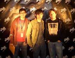 Actor J. Eddie Martinez with director Rajeev Dassani and actor Luis Chavez