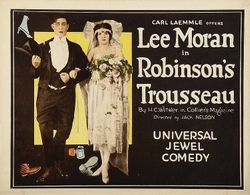Alta Allen and Lee Moran in Robinson's Trousseau (1921)