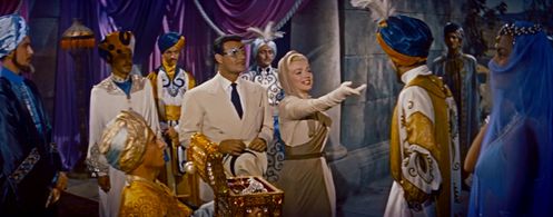 Marilyn Monroe, Alexander D'Arcy, Elaine DuPont, and George Saurel in How to Marry a Millionaire (1953)