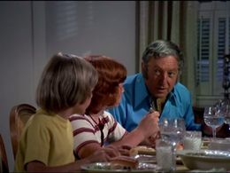 Ray Bolger, Danny Bonaduce, and Brian Forster in The Partridge Family (1970)