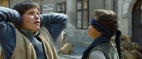 László Gyémánt and András Gyémánt in The Notebook (2013)