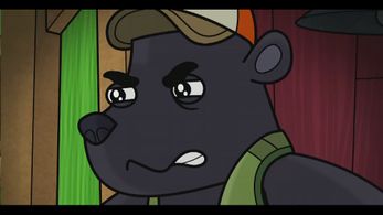 Dave McRae voices the character of Moe the bear in an episode of DOKI Adventures!