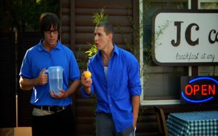 Tyler McGee and Joe Manente in Not Quite College (2021)