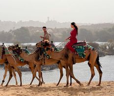 Yolanthe Cabau and Jarred Harper in An Egypt Affair