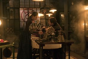 Gina McKee, Gerran Howell, and Stefanie Martini in Emerald City (2016)