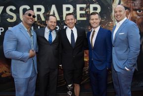 Beau Flynn, Dwayne Johnson, Rawson Marshall Thurber, and Hiram Garcia