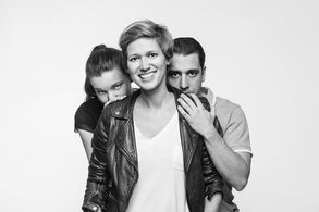 with lead actors Csilla Radnay and Lehel Kovacs from NYITVA/OPEN