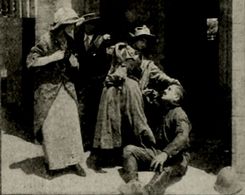 Louise Lester and Jack Richardson in Calamity Anne's Sacrifice (1913)