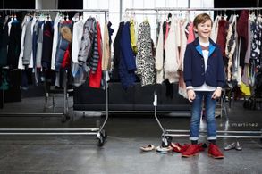 JP backstage for Vougue Bambini Petite Parade Fashion Show March 2013