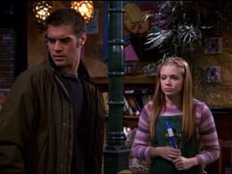 Melissa Joan Hart and Cameron Bender in Sabrina the Teenage Witch (1996)