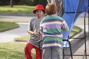 Trevor Larcom and Hudson Yang in Fresh Off the Boat (2015)